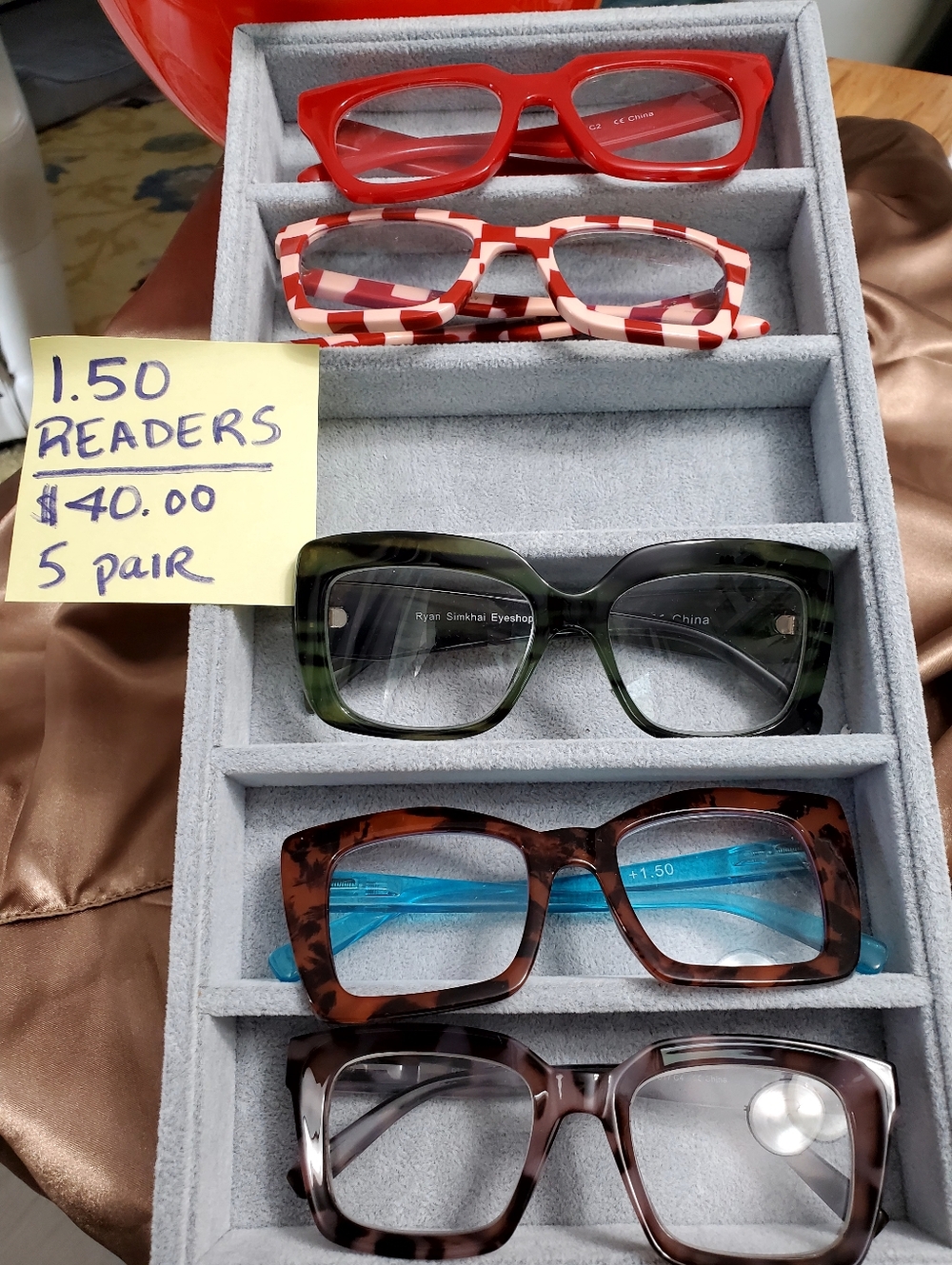 Readers 1.50 VARIOUS BRANDS
